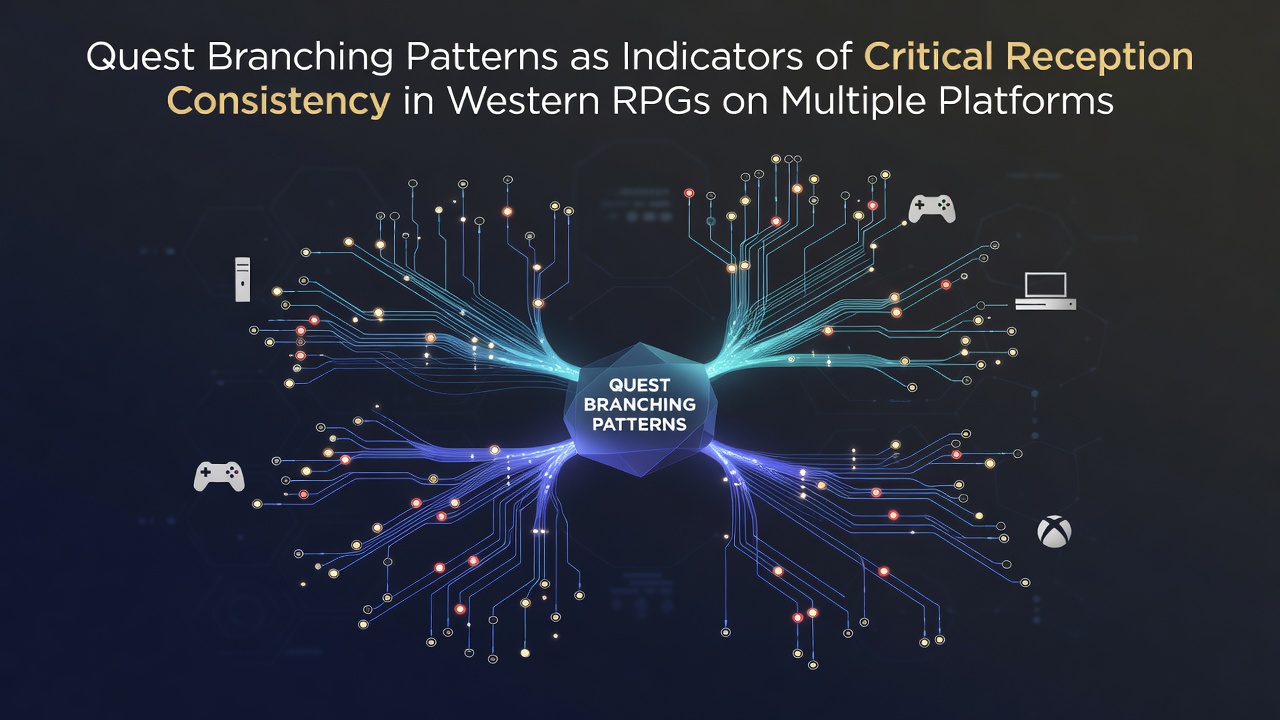 Analysis of quest structures in Western RPGs across console and PC releases